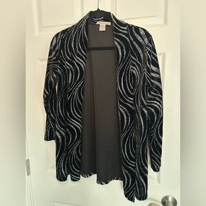 Vintage Sparkle Black Women’s Blazer